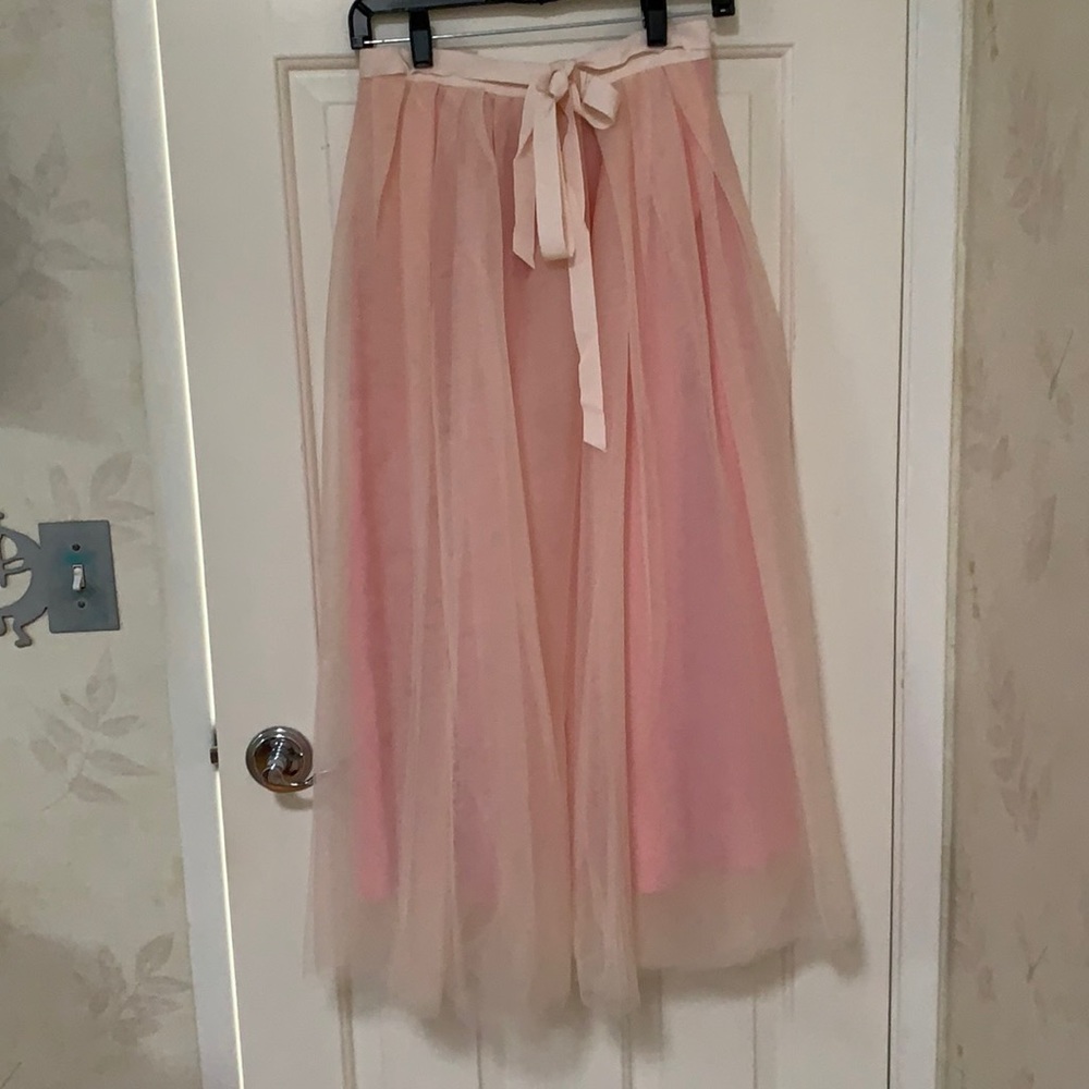 J.Crew Pink Tulle Skirt